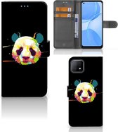 Telefoontas OPPO A73 5G Hoesje ontwerpen Panda Color Sinterklaas Cadeautje