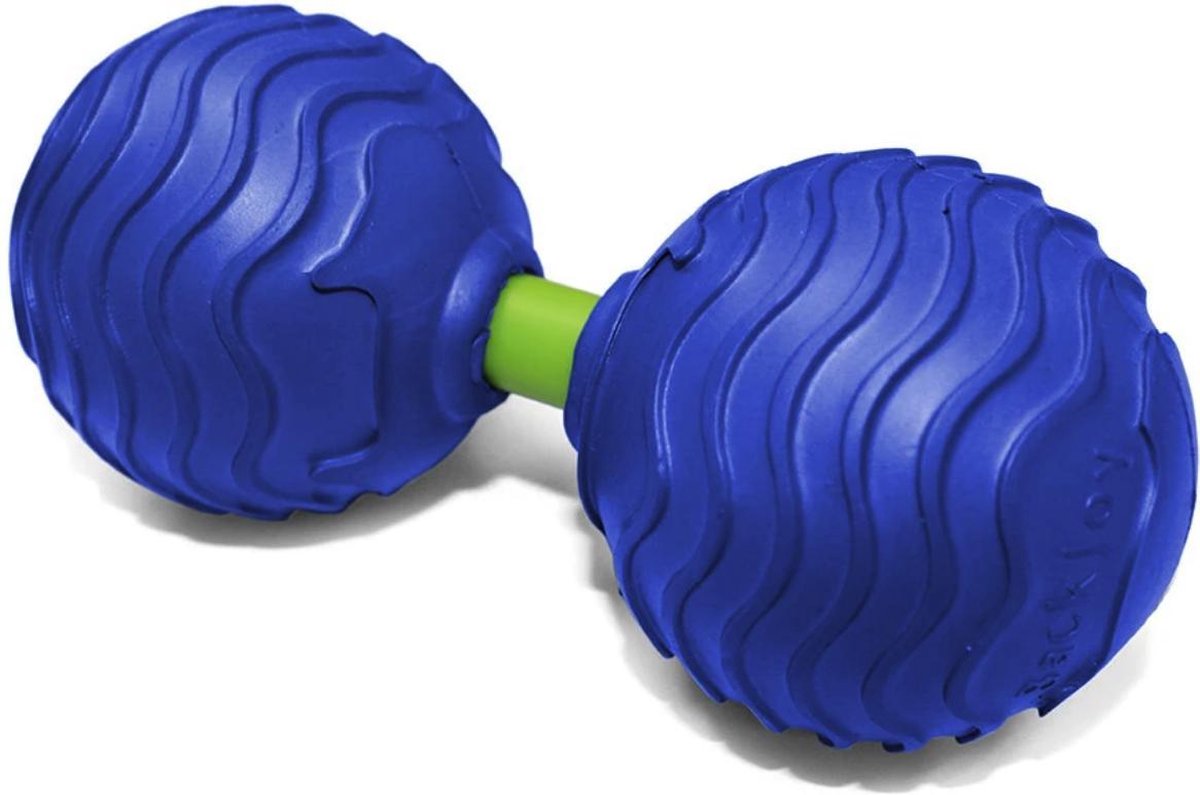 Goedkoopste Backjoy Verstelbare Massage ballen - Blauw - Stijve Spieren Massage Roller