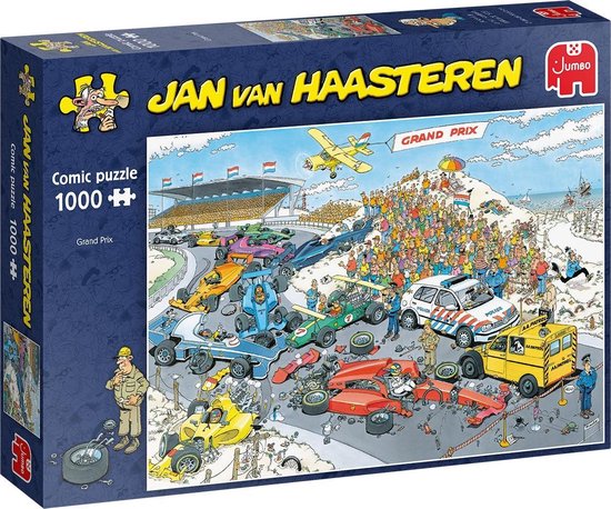 Jan van Haasteren De Grand Prix Puzzel- Formule 1 De Start - 1000 stukjes