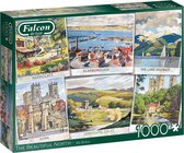 Falcon puzzel The Beautiful North - Legpuzzel - 1000 stukjes