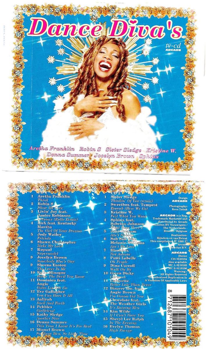 Dance Diva's, Various | Media condition: Very Good Plus (VG+) | 2 x CD Compilation