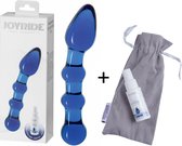 Joyride – Glazen Dildo voor vagina en Anaal – Blauw