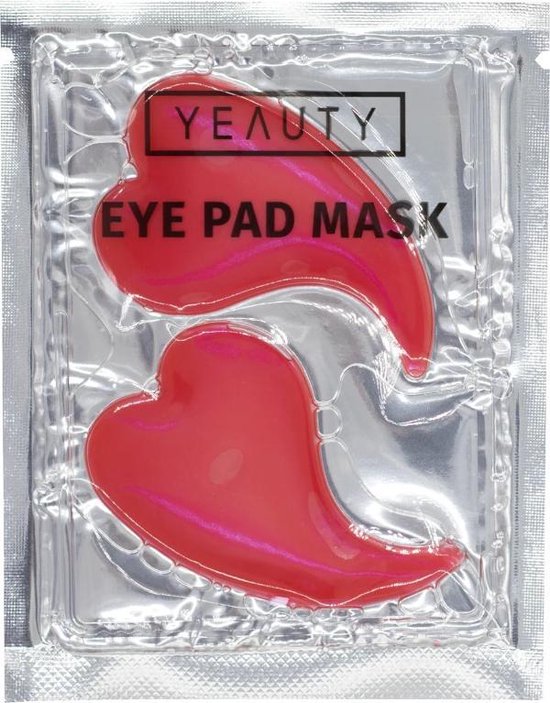 YEAUTY Beauty Boost Eye Pad Maskeye pad mask2 heartsoog masker