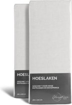 Hoeslakenset - Wit - 140 x 200 cm