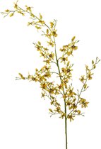 Viv! Home Luxuries Orchidee - zijden bloem - geel - groot - 120cm