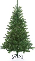 Casaria Kerstboom PVC 140 cm - Metalen Voet - Groen