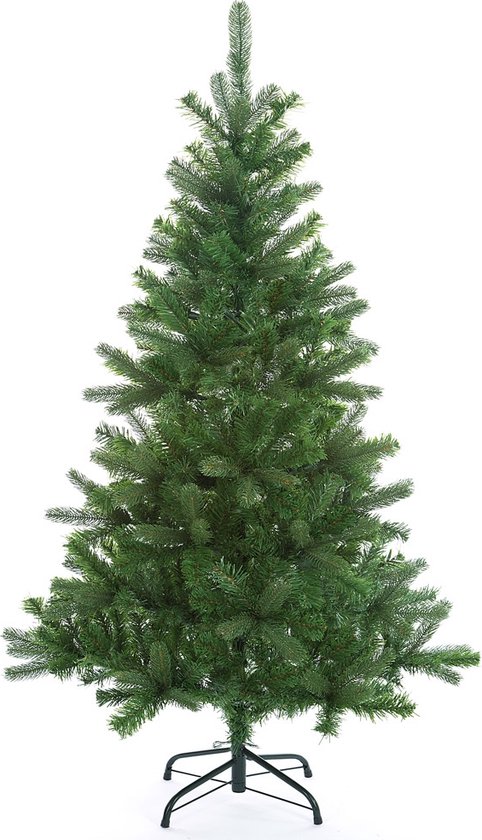 Casaria Kerstboom PVC 140 cm – Metalen Voet – Groen