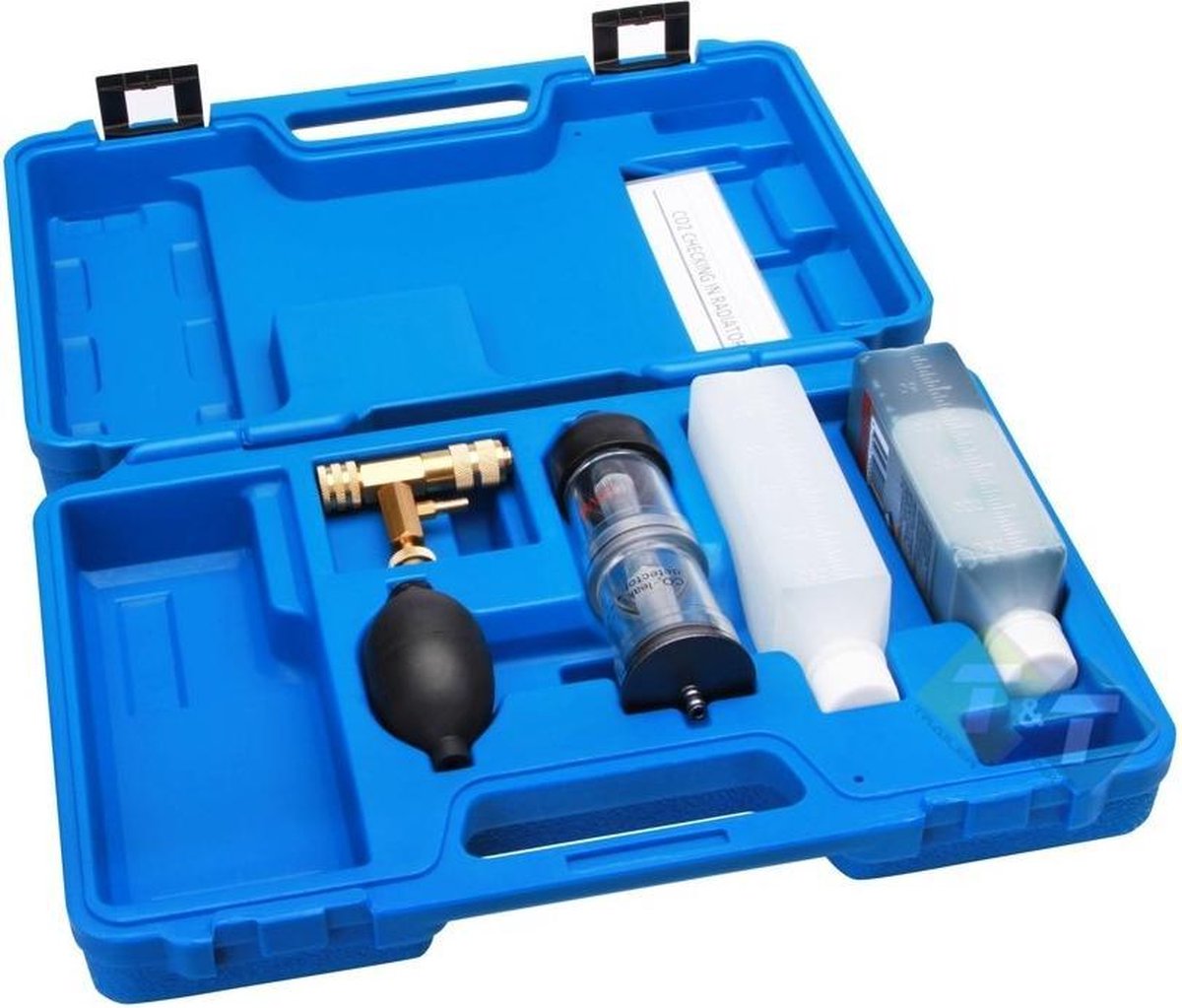 Medidor De Compresión De Motor QWORK® Cylinder Kit, Engine Leakage Test