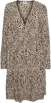 Noisy may Jurk Nmfiona Ls Wrap  Dress Sp 27016164 Sugar Almond/hybrid Aop Dames Maat - 40