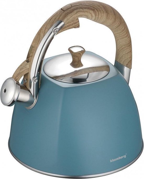 Klausberg KB-7499 fluitketel - 3L - rvs - alle warmtebronnen