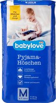 babylove Nachtbroek - Maat M ( 5+)  - 4-7 jaar - 17-30 kg - 10 stuks