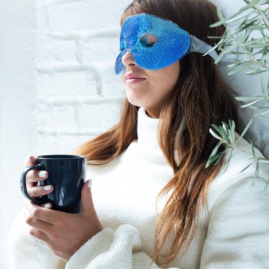 Navaris gel oogmaskers - Set van herbruikbare maskers voor koud of warm gebruik - 2x... | bol.com