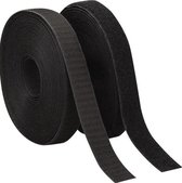 Klittenband Zwart Naaibaar - Niet Plakbaar - 3meter x 20mm