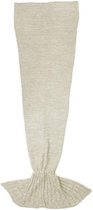 Fisura Deken Mermaid 170 X 44 Cm Wol Beige