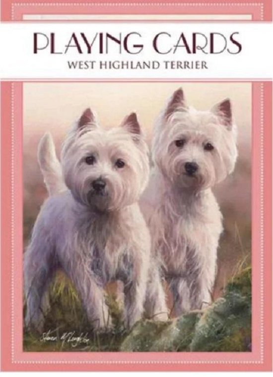 Afbeelding van het spel Speelkaarten set | West Highland Terrier| Westie