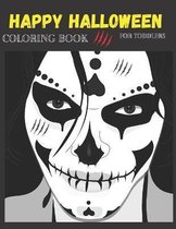 Happy Halloween Coloring Book for Toddlers