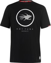 Hot Tuna Printed T-Shirt - Maat M - Heren - Zwart