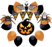 e-Carnavalskleding.nl Halloween versierpakket Small|Kant en klaar Halloween feestversieringspakket
