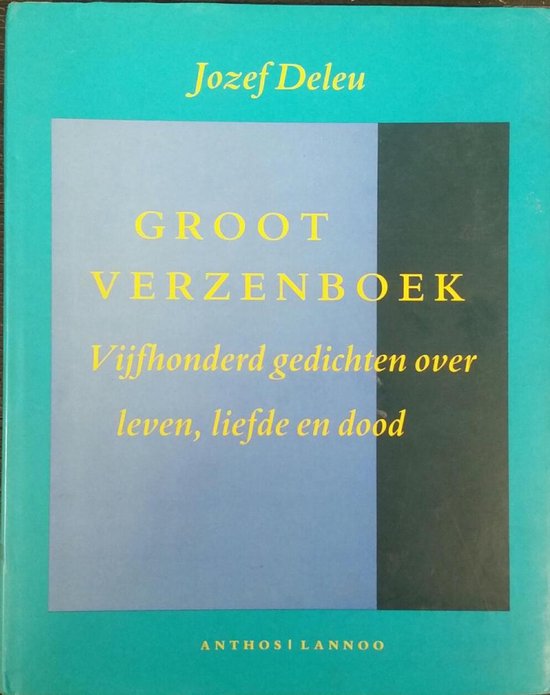 Cover van het boek 'Groot verzenboek'