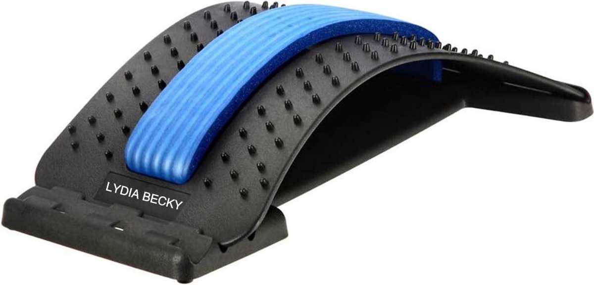 Goedkoopste Lydia Becky Back Magnetische Massage | Houding Corrector | Lumbaal Strekapparaat -Verstelbare Backstretcher - Pijnverlichting & Houding Correctie - Thuis Massage Apparaat voor Rug & Nek - Verstelbare Rugstretcher voor Optimale Ontspanning