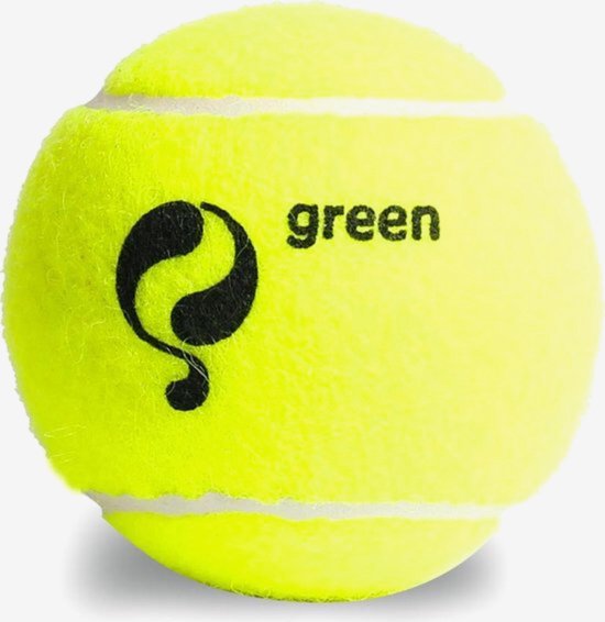 Balle de tennis rapide étape 1 - 3 pièces points jaune-vert | bol.com