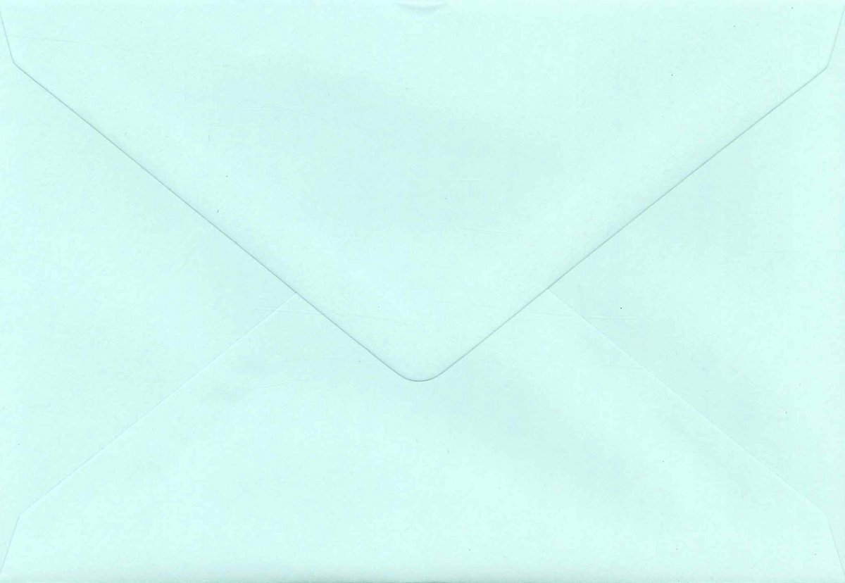 50x Enveloppe colorée - 21-00 MINT - 90 grammes - 120 x 176mm