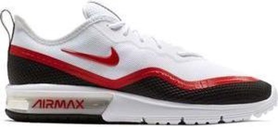 Nike Air Max Sequent 4.5 SE - Rood, Zwart, Wit - Maat 46 | bol.com