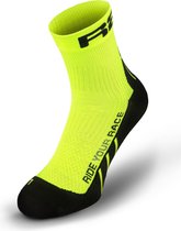 R2 - Salsa Fietssokken - Geel/Zwart - Maat M (39-42)