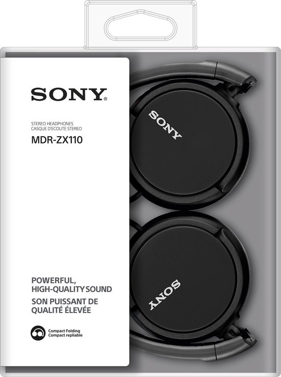 Sony MDR-ZX110 - On-ear koptelefoon - Zwart - Sony