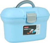 Curver Hobbybox + Tray - 18 Liter - Blauw
