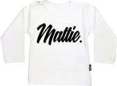 KMDB Shirtje Longsleeve Mattie White Jongens Wit - Maat 68