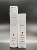 L'anza Healing Colorcare set - Shampoo Silver Brightening 300ml & Conditioner Silver Brightening 250 ml - voor het neutraliseren van ongewenste geel tinten