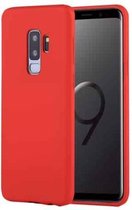 GOOSPERY SOFT FEELING voor Galaxy S9 + TPU Valbestendige zachte beschermende achterkant (rood)