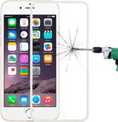 0.3mm stofdicht explosieveilige volledig scherm Smalle rand gehard glasfilm voor iPhone 6 (wit)