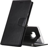 GOOSPERY SONATA DAGBOEK Horizontale lederen flip-hoes voor Galaxy Note9, met houder en kaartsleuven en portemonnee (zwart)