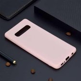 Candy Color TPU Case voor Samsung Galaxy S10 (Roze)