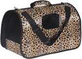 Pets Collection dierendraagtas 43 x 24 x 27 cm polyester bruin