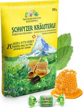 Origineel Zwitserse Kruidenbonbons-Kruiden met honing-150 gr- Gluten & Lactosevrij