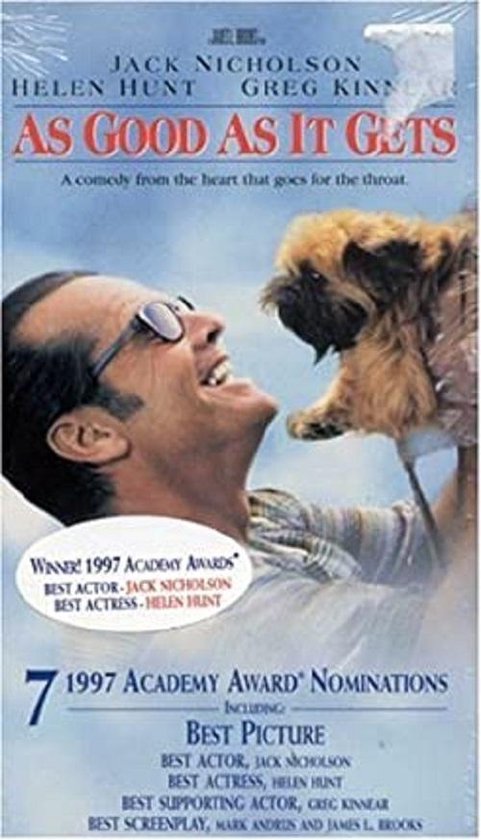 VHS Video | As Good as it Gets