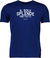 Cavallaro Napoli - Heren T-Shirt - Solemio - Marine Blauw - Maat S