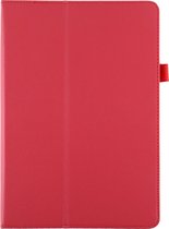 Mobigear Classic - Tablethoes geschikt voor Apple iPad 9 (2021) Hoes Bookcase + Stylus Houder - Rood