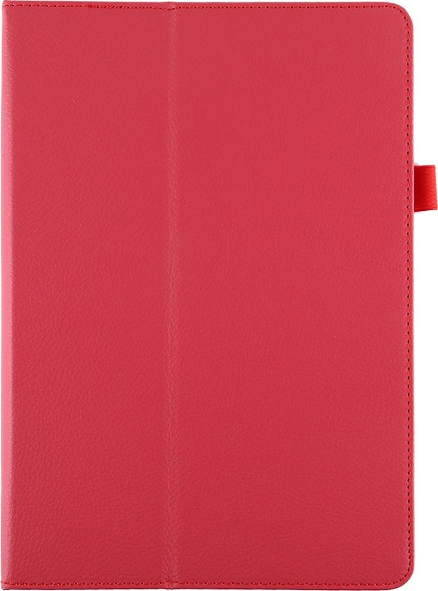 Mobigear Tablethoes geschikt voor Apple iPad 9 (2021) Hoes | Mobigear Classic Bookcase + Stylus Houder - Rood