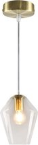 Olucia Maylin - Hanglamp - Goud/Transparant - E27