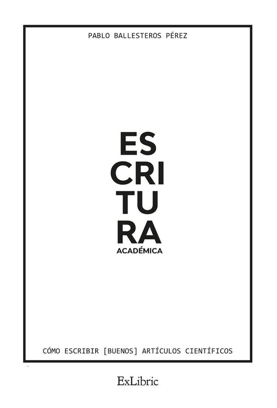 Escritura académica - cover