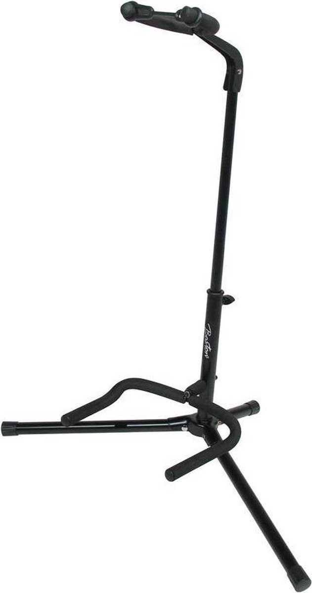 Gitaarstatief Boston GS-49-BK universeel vorkmodel metaal Zwart