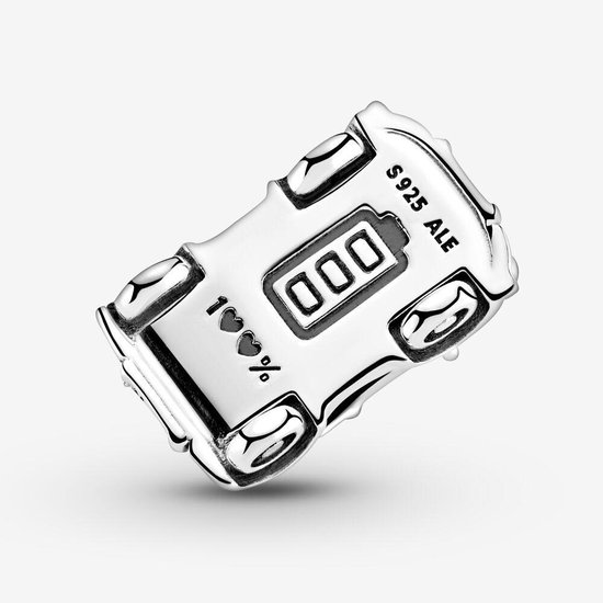 Pandora - Electric Car - 799330C01 - bedel - zilver | bol