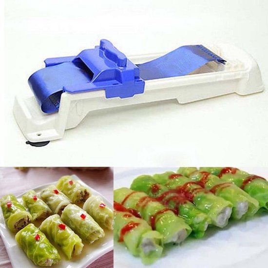Rolmachine Voor Wijnbladeren En Groente - Doe-Het-Zelf Roller Voor Vlees En Sushi Bladeren Rolmachine Voor Wijnbladeren En Groente - Doe-Het-Zelf Roller Voor Vlees En Sushi Bladeren