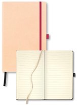 Castelli notitieboek A5 - Milano - Tuscon medium - ontworpen en gemaakt in Italië - 240 pagina's - gelinieerd - leeslint - opberg vak - 21 x 13 x 1.5 cm - zeeschelp