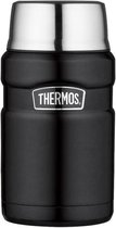 Thermos King Drinkfles 710ml zwart/zilver