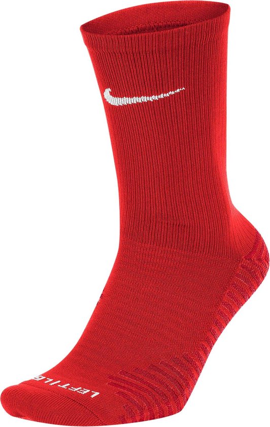 Nike Chaussettes de sport Nike Squad Crew - Taille 46-50 - Unisexe - Rouge - Blanc